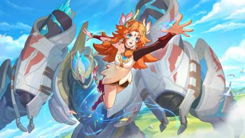 Wallpaper Edith Mobile Legends Skin Beyond the Clouds