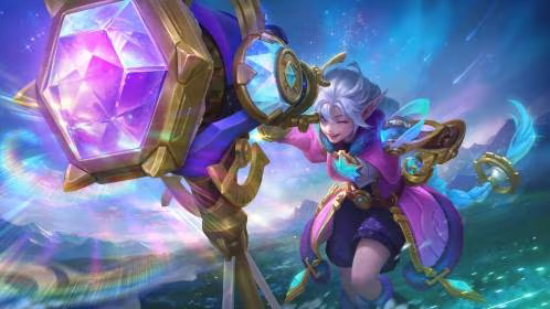 Wallpaper Lolita Mobile Legends Skin Starwatcher