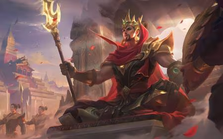 Wallpaper Minsitthar Mobile Legends Skin Courageous Warrior