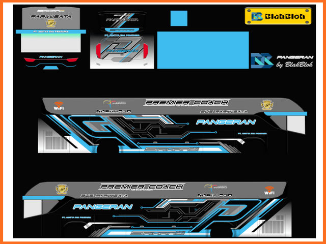 Livery BUSSID Srikandi SHD Butterfly Jernih