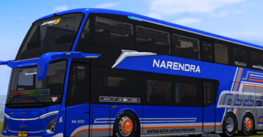 Mod Bussid JB5 Double Decker Narendra