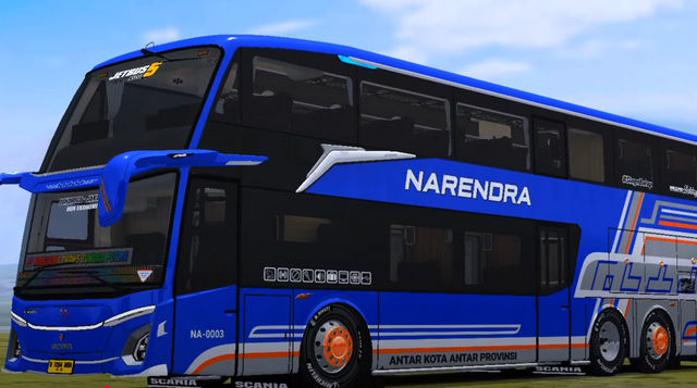 Mod Bussid JB5 Double Decker Narendra