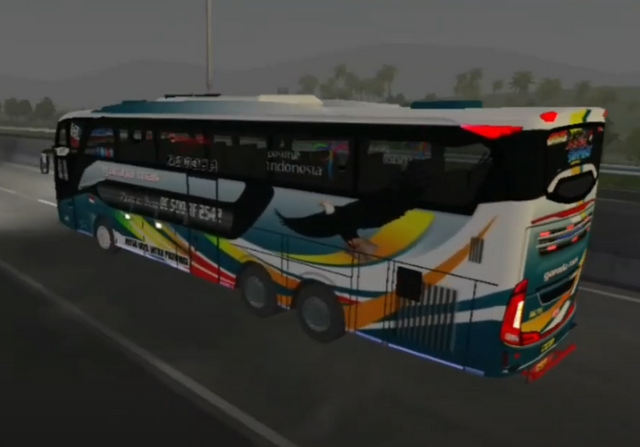 Livery Bussid Bimasena Sdd ALS Garuda Mas