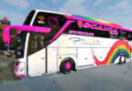 Livery Bussid Putra Pelangi Hello Kitty