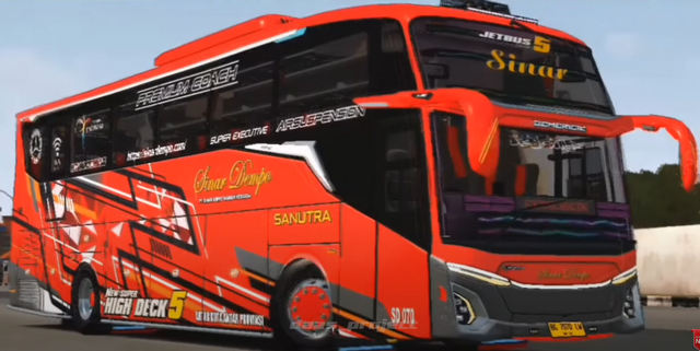 Livery Bussid Sinar Dempo