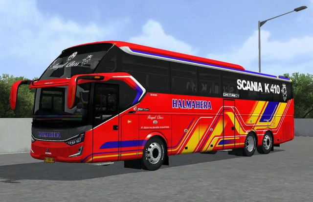 Mod BUSSID Bus SR3 XHD Prime Scania K410iB by Cheap Mods