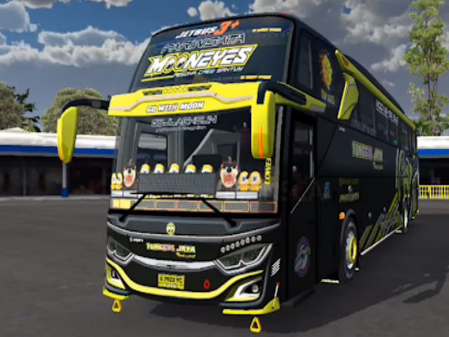 Mod Bussid JB5 full Strobo Tunggal Jaya Terbaru