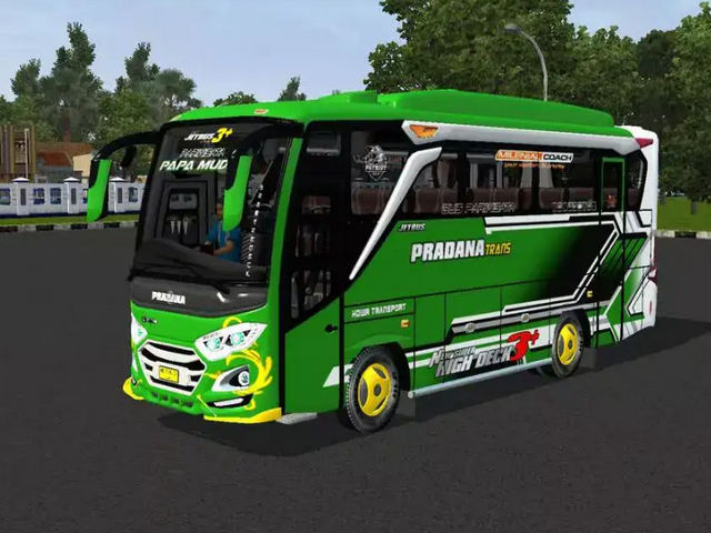 Mod Bussid Single Glass