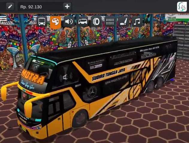 livery bussid bimasena sdd sudiro tungga jaya