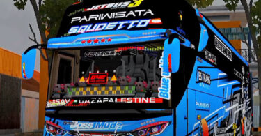livery bussid double decker full stiker