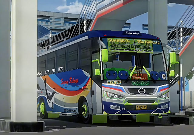 Livery Yudistira HD Sugeng Rahayu Kodok IJO W 7372