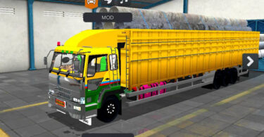 Mod BUSSID Truck Panjang Muatan Berat