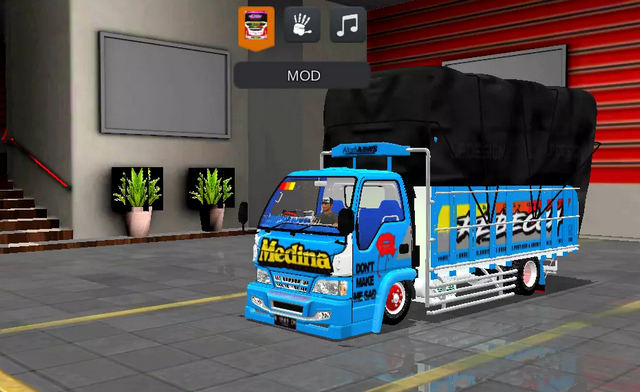 Mod Bussid Truck Isuzu Muatan Gayor