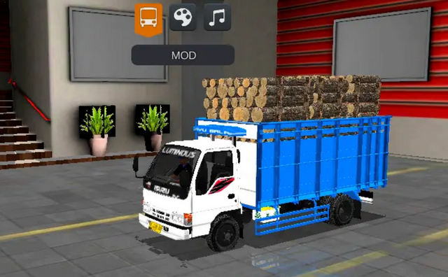 Mod Bussid Truck Muatan Tinggi