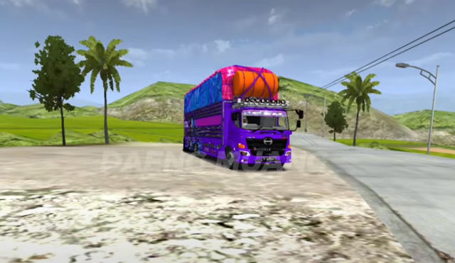 Mod Bussid Truck Trailer Panjang Muatan Berat