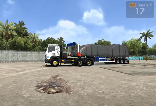 Mod Bussid Truck Trailer Terpal