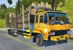 mod bussid truck hino tribal full muatan