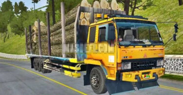 mod bussid truck hino tribal full muatan