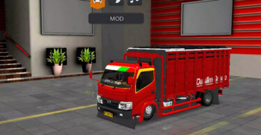 mod Bussid Truck Hino Dutro Muat Pasir