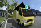 mod bussid truck canter herex