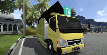 mod bussid truck canter herex