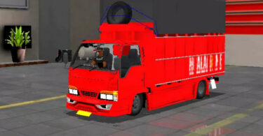mod bussid truck canter terpal kotak