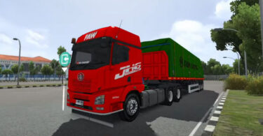 mod bussid truck faw jh6 siba surya