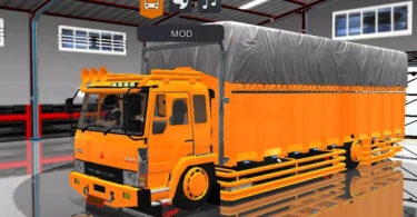 mod bussid truck fuso fighter