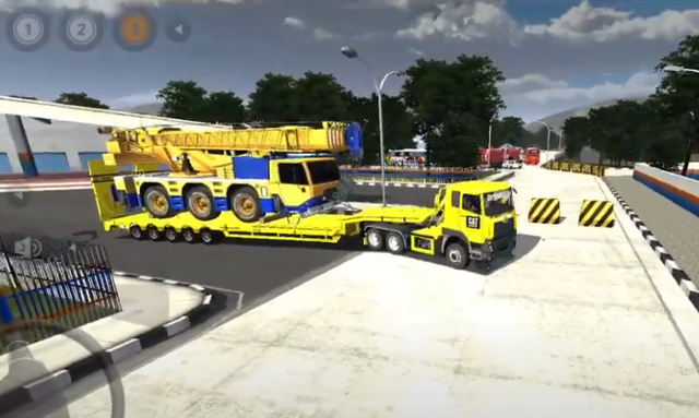 mod bussid truck trailer muatan berat