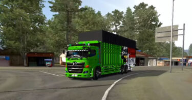 mod bussid truck tronton muatan berat