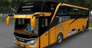 Livery Bussid Sadewa SHD Full Strobo