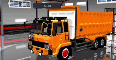 Mod Bussid Fuso Dump Truck Gagah dan Mirip Aslinya