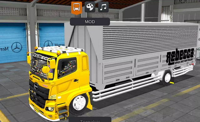 Mod Bussid Fuso Hino 500 Wingbox Godress Logistic