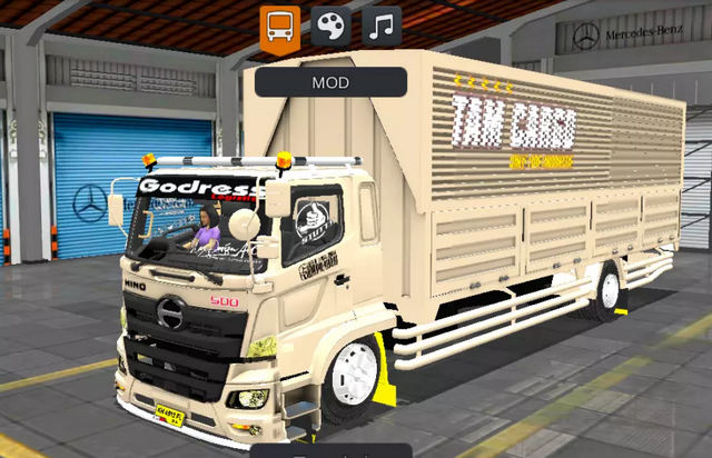 Mod Bussid Karoseri Wingbox Godress Logistic