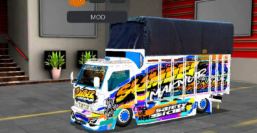 Mod Bussid Truck Canter Custom 11 by Budesign