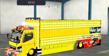 Mod Bussid Truck Canter Sulawesi Long Chassis Terbaru