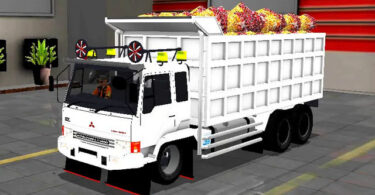 Mod Bussid Truck Fuso Fighter Dump LG Muat Sawit