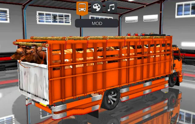 Mod Bussid Truck Fuso Kanaya Putri Muat Sapi