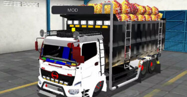 Mod Bussid Truck Hino 700 Muatan Sawit Dump Kalimantan