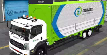 Mod Bussid Truck Isuzu Giga Wings Box