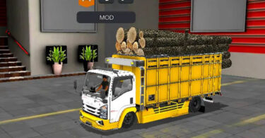 Mod Bussid Truck Isuzu Muatan Kayu