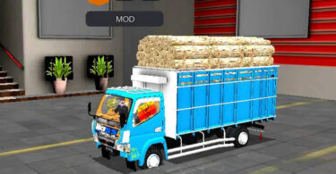 Mod Bussid Truck Kayu Mahoni
