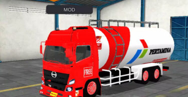 Mod Bussid Truck Tangki LPG