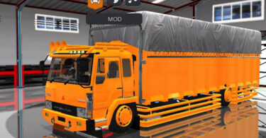 Mod Bussid Truk Fuso Fighter Terpal Kotak