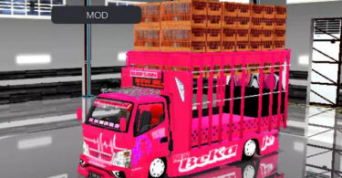 Mod Bussid Truk Oleng Muatan Berat BKJ Ayam Kampus