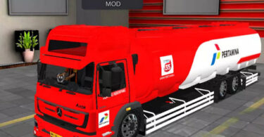 Mod Bussid Truk Pertamina Mercy Axor