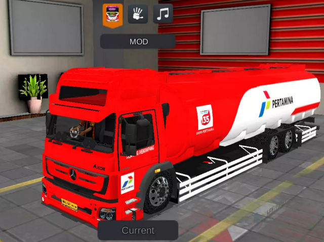 Mod Bussid Truk Pertamina Mercy Axor