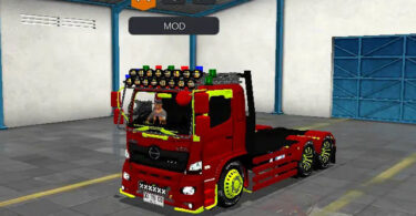 Mod Bussid Truk Sulawesi Knalpot Srigala Hino Chassis