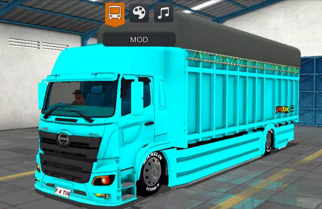Mod Hino C1 Sumatra Style Shagino Artis Bussid