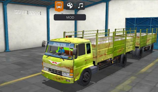 Mod Hino Ranger Gandeng Bussid Karatan